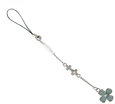 SONGCHANGJEWELRY Sawako Vierblättriges Handy-Anhänger, Riemen, Blume, Auto, zum Aufhängen, Ornament, Anime-Schmuck, Merch für Sawako Cosplay NVu333 (B, One Size)