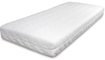 Premium Matratzenbezug Fontana 140x200 10-12 cm hoch, Allergiker geeignet - 60 Grad waschbar - 4-seitiger Reißverschluss