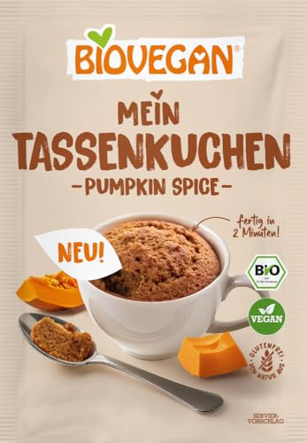 BIOVEGAN Tassenkuchen Pumpkin Spice 55g