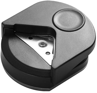 Fierudeng Punteruolo arrotondato ad angoli | Arrotondatore di bordi portatile R4mm | di carta | per laminazione cartoncino, album di ritagli fai da te progetti artistici giovani adulti