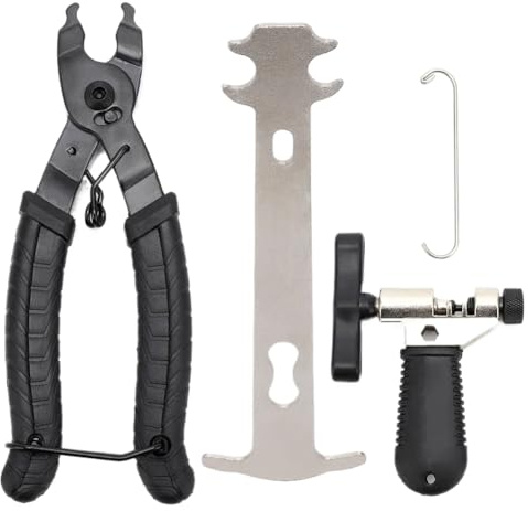 aPGroeEVG Bike Chain Pliers Tool With Anti-Slip Handle Compatible With Cycling Chain Link Splitter Clamp Multi Link Removal Repair Hand Tool
