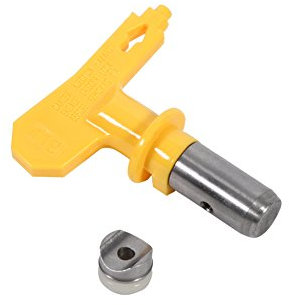 Airless Düse 419, Wolframstahl für Latexfarben, Dispersionen, Rostschutz, reversibel, einfach wechselbar, Suitable for Haofy, Heimdekoration, Industrielackierung, Fassadenanstrich, Möbelrenovierung