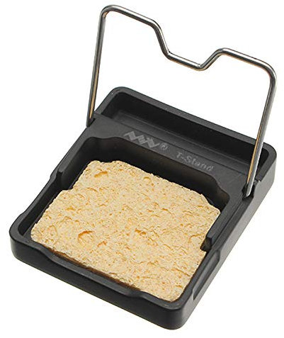 MASUNN Mini T-Stand Soldering Iron Stand Holder For Ts100 Ts80 Soldering Iron Zirconia Ceramic Bracket