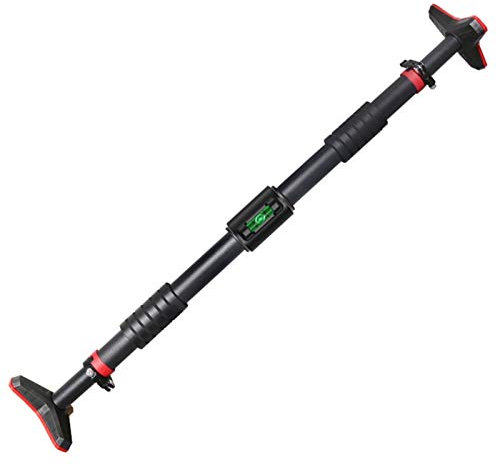 Klimmzugstange Tragbare Tür-Pull-up-Bar, Home Fitness-Kraft-Trainingsring-Schaukel-Ring-Kit, Das Die Wand Nicht Beschädigt, Sicherer Last 300kg (Color : Style 1, Size : 115-145CM)