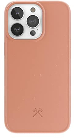 Woodcessories - Handyhülle kompatibel mit iPhone 13 Pro Hülle orange - Nachhaltig aus Pflanzen