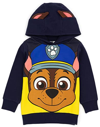 PAW PATROL Kids Hoodie Chase Marshall Skye Everest ODER Rubble 3D Ohren Pullover