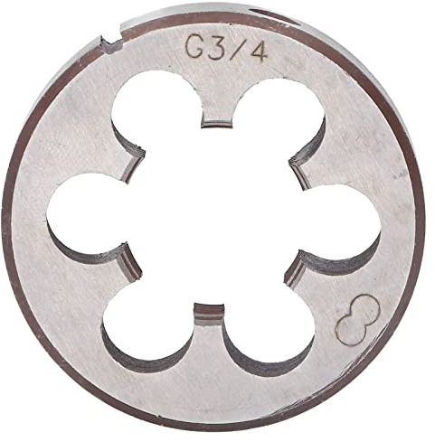 Runde Gewindeschneideisen, Legierter Stahl G3/4 Handwerkzeuge Gewindeschneider Rohrgewinde Schneideisen Außengewindeschneider Gewinde Schneiden Rohrgewindeschneider Metrisches Außengewindeschneideisen