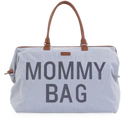 Childhome, Mommy Bag, Wickeltasche, Mutterschaft, Reisetasche, großes Fassungsvermögen, verstellbarer Schultergurt, Fächer, Kühltasche