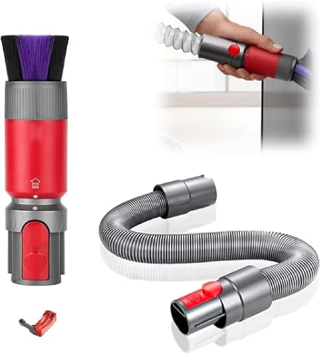 Toaren Polvo Sin Rastros Aspiradoras Cabezal Cepillo para Accesorios Aspirador V15,V10,V11,V8,V7 con Tubo Aspiradora Universal Cerdas Ultrafinas para Repuestos Cepillo Antiarañazos
