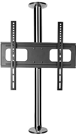 TV-Bodenständer - 360 Grad drehbarer Rahmen-Bodenständer, LCD-TV-Bodenständer, Trennwand-Drehgestell, drehbarer TV-Schrank, drehbarer Sockel, 32-55-Zoll-LED-Bildschirmanzeige