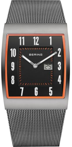 BERING Hommes Analogique Quartz Montre avec Bracelet en Acier Inoxydable 52033-379