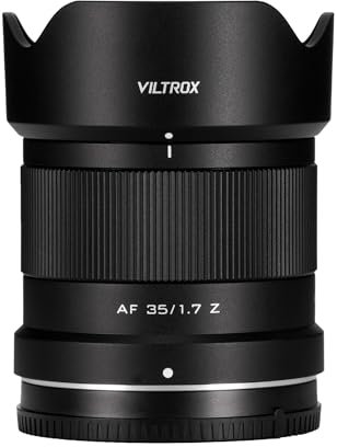 VILTROX 35mm f1.7 Z, AF 35mm F1.7 Z-Mount per Nikon Z Mount, obiettivo autofocus APS-C Z Mount per Nikon Z7 II Z fc Z6 II Z50 II Z6 III Z6 Z7 Z30
