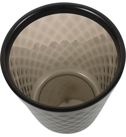 VILLFUL Papelera De Cocina Con Aro De Presión Bote De Basura Para Oficina y Reciclaje