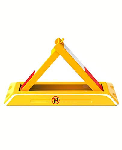 Bloqueador de estacionamiento Barreras de estacionamiento, bloqueo de suelo, bloqueo de espacio de estacionamiento, bloqueo de espacio de estacionamiento engrosado, pila de automóvil(B)