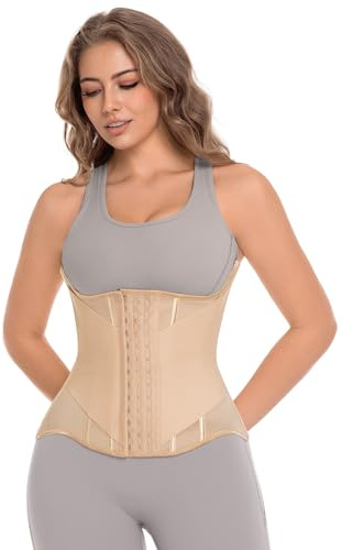 anylost Waist Trainers for Women for Daily Wear, Faja Body Shaper Corset with Tummy Control for Workouts