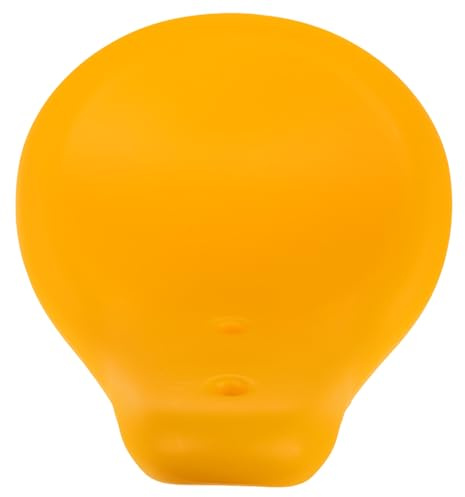 Veemoon Siège de Balançoire en Plastique Résistant pour Tout-Petits, Coussin Confortable Jaune, Pièce de Rechange pour Aires de Jeux Extérieures et Équipements de Jeux, Installation