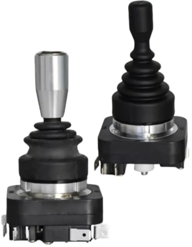 AUBEST Industrial Joystick, 8 Way Momentary Automatic Self-reset Industrial Monolever, Toggle Rocker Switch Latching Joystick Cross Control Switch 4direction(ND-W402A)