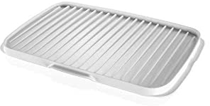 Tescoma 900641 Scola Stoviglie Doppio, Plastica, Bianco, 44.5x2.5x31.8 cm