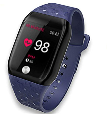 FUN+Smartwatch Rastreador De Actividad Impermeable Rastreador De Actividad, 0.66 Pulgadas Pantalla Táctil Podómetro De Calorías Pulsera Monitor De Sueño para Hombres Mujeres Niños Android iOS