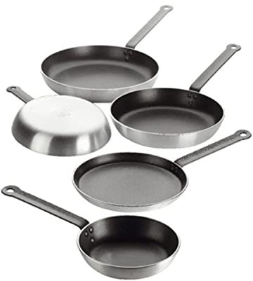 Estufas de aluminio antiadherentes x 4 + 1 crepera METRO Pro