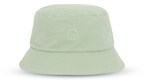 Johnny Urban Fischerhut Herren & Damen Grün - Bob - Anglerhut für Sommer Festival Urlaub - S/M - Stylischer Bucket Hat aus Baumwolle - Hut mit eingenähtem Schweißband