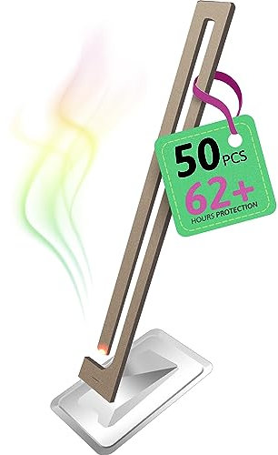 Aviro Citronella Oil Incense Sticks - Superior Strength Natural Mosquito & Insect Repellent. Eco-Friendly Citronella Candle Ideal For Aromatherapy & Mood Enhancement. 50 Pack, Over 62 Hours Burn Time
