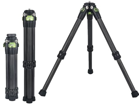 Universal Mini Portable Holder Carbon Fiber Tripod for insta360 Insta 360 one X3 X2 X RS R Gopro Go pro Hero 12 11 10 9 8 7 6 5 4 3 and DJI osmo Sport Camera(Green)