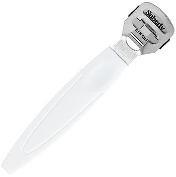 dijiusidy Rasoir de Peau de Pied Coupe-maïs Durable dissolvant sûr râpe pédicure callosités Lames Outils de Soin des Pieds Accessoires raccords, P05Blanc
