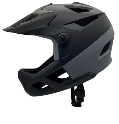 Lixada Casco integrale da bici per uomo e donna, casco da bici da strada, leggero, regolabile, 55-59 cm
