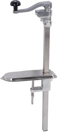 Abrelatas Manual, Abrelatas Comercial, Abrelatas de Mesa, Abrelatas Industrial para Latas Grandes, Abrelatas de Mesa de Acero Inoxidable Resistente para Cocina, Restaurante,