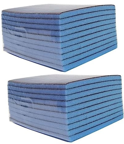 Didiseaon 20piezas Borrador Mágico De Esmeril Esponja De Esmeril Profesional para Limpieza De Cocina Baño Esponja De Lavado para Fregar