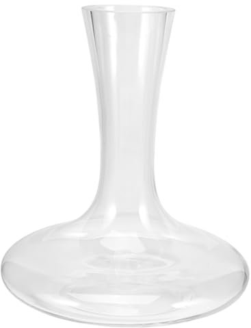 Amosfun Decantador De Vino y Aireador Jarra De Vino Dispensador De Vidrio Decantador