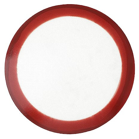 Cabilock Tapete Redondo De Silicona Para Hornear Pizza Φ254 Mm, Antiadherente y Resistente Al Calor, Reutilizable Para Panadería Casera, Almohadilla Práctica Para Horno Doméstico, Color Aleatorio