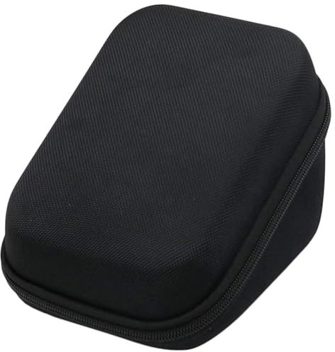 AZIDWERYQ Glucometer Case, Hard Shells Blood Pressure Monitor Case with Handle and Mesh Pocket, Portable Small Storage Bag for Travel