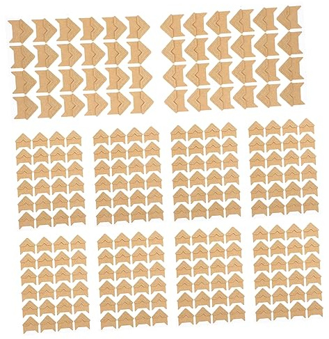 Gadpiparty 10 Blatt Fotoecken Selbstklebend für Fotoalben Fotoecken zum Schutz von Bildern DIY Scrapbooking Zubehör pro für Projekte