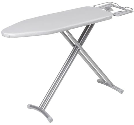 GHHZML Copertura ASSE da Stiro Copriasse da Stiro Universale, Rivestito in Argento, Imbottito, a Doppio Strato, Resistente al Calore, Riflettente, Anti-scottatura, 1 Pezzo(120x37cm)