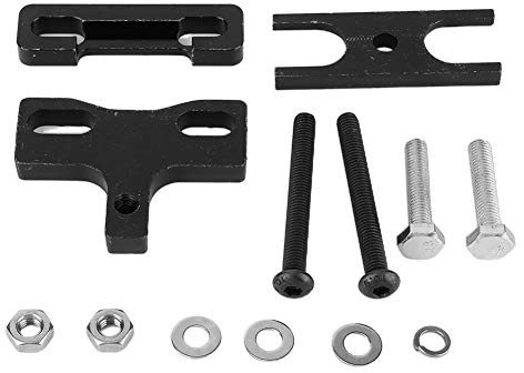 MEMEWOCA Kit di attrezzi per compressore per molle a doppia valvola, attrezzo per compressore a molla per valvola per Chevy 4.8 5.3 5.7 6.0 6.2 LS1 LS2 LS3 LS6, piastra in acciaio