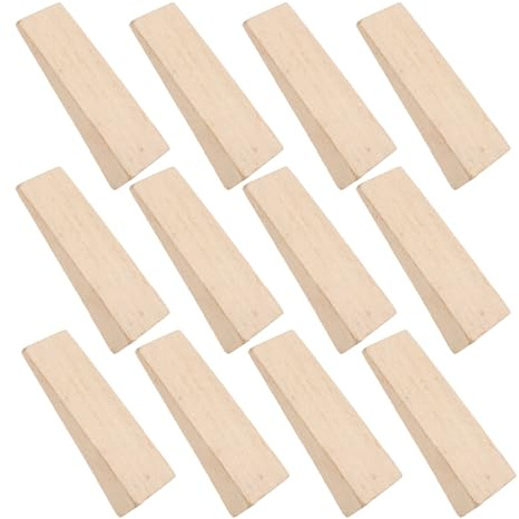 Cabilock Cales de Poignée en Bois de Palissandre 1,3 Cm, Lot de 24 Coins pour Manche de Hache, Accessoire de Coin de Fixation pour Outils Agricoles et Réparation D'outils Manuels
