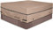Ultcover Copertura per vasca idromassaggio quadrata in poliestere 600D impermeabile per spa da esterno, 193 x 193 cm