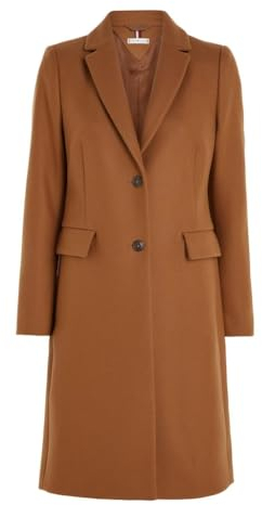 Tommy Hilfiger Gewebte Damenmäntel, Brown, 64