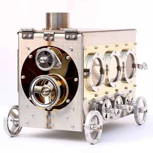 FOCUS UNCLE Large stainless steel heavy-duty outdoor firewood stove, camping stove, tent stove, tent wood stove