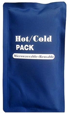 KOAHDE Pack de glace pour blessures sportives, sac de gel froid ou chaud, pack de gel froid ou chaud, compression, réutilisable, 1 pièce