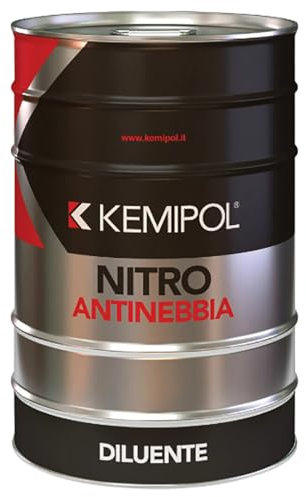 Kemipol Diluente Nitro Antinebbia Diluizione Vernici Fondi Finiture Pulizia Attrrezzi (20 Lt)
