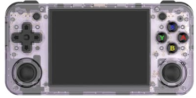ExploTex RG35XX H - Consola de juegos portátil retro, pantalla IPS de 3,5 pulgadas, sistema Linux, consola portátil horizontal