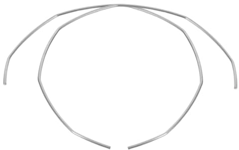 Gadpiparty Coffee Machine Handle Securing Clip Stainless Steel 51mm Portafilter Retaining Ring 2pcs for Espresso Machine Handle Assembly Replacement