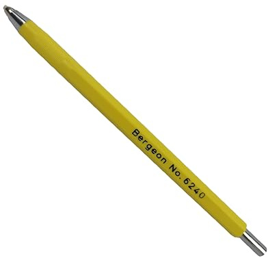 BERGEON 6240 Fiberglas-Kratzbürste / Stift zur Rostentfernung - Unisex - Modern - Kratzbürste - Uhr