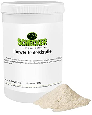 Schecker Ingwer Teufelskralle - liefern Bausteine zur Unterstützung bei allerlei fütterungs- und haltungsbedingten Problemen
