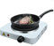 Kabalo White Electric Hotplate Portable Kitchen Table Top Cooker Cooking Stove Hob Single Hot Plate 1000W