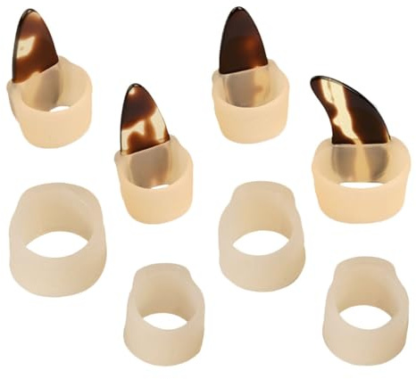 3 Sets Silikon-nagelabdeckungen Für Spieler 2 X 1 7 X 1 5 Cm Komfortables Waschbares Design