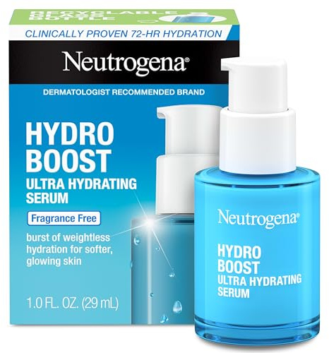 Neutrogena Hydro Boost Ultra Hydrating Serum, Fragrance-Free, 1 fl oz